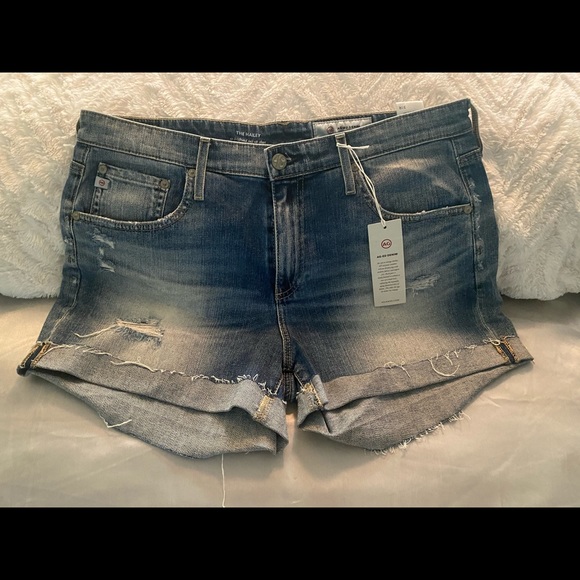 Ag Adriano Goldschmied Pants - AG-ED DENIM SHORTS